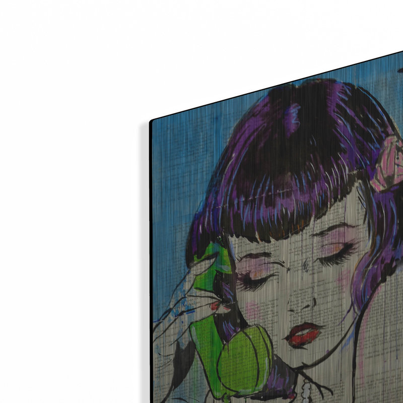 «Pop Call» par Loui Jover, H 24 po x l 16 po