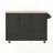 51" Fluted Kitchen Island With Drop Leaf-1710716682