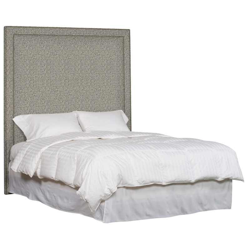 Hillary/Hank Upholstered Headboard, Tuck Graphite, Yes
