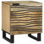 Bedside Cabinet 40 X 33 X 46 Cm Solid Mango Wood-1499865311