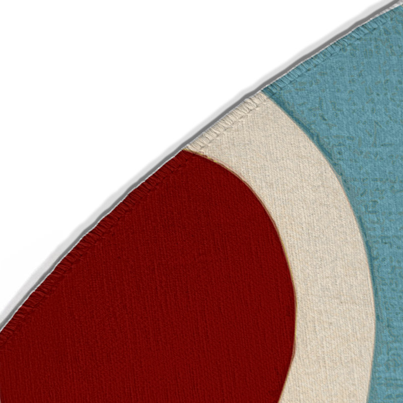Tapis intérieur et extérieur Jazzy Line, Rond 5 pi