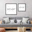 Œuvre de décoration murale pastel marine abstraite ciel moderne minimaliste relaxant IRS43-98126471-98126472
