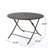 Round Foldable Patio Dining Table