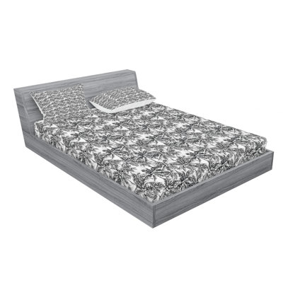 Palm Tree Microfiber Sheet Set