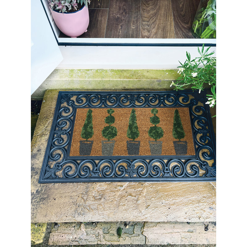 Kylah Non-Slip Doormat, 23cm W x 53cm L