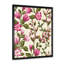 Fleurs roses rétro - peinture sur toile-59756634-59756639