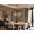 63 Light LED Silver Metal Chandelier