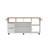 63"W  Kitchen Island With Leaf