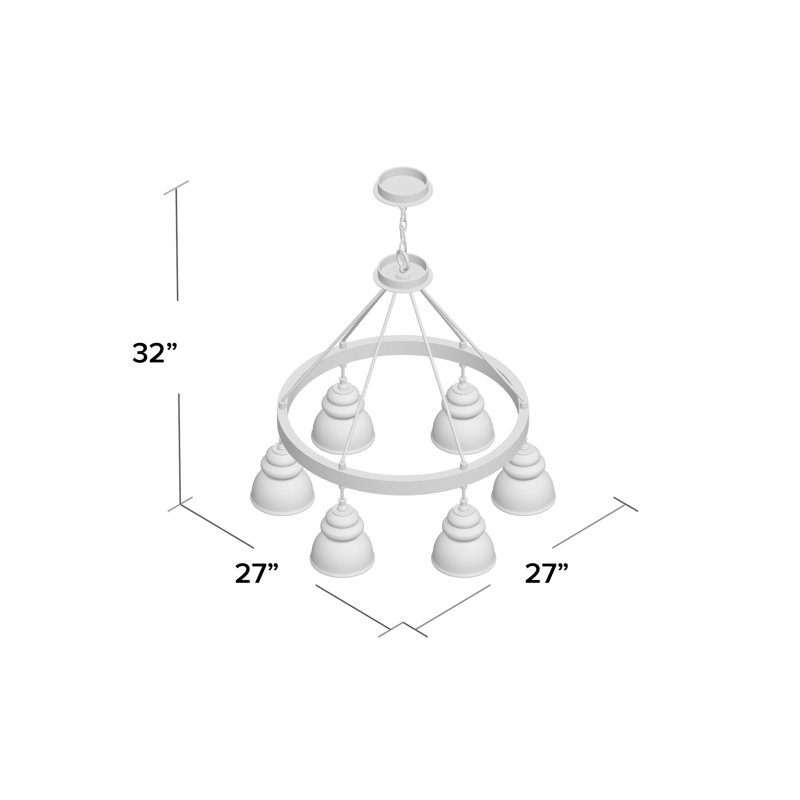 Muncie 6 - Light Chandelier