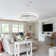 Jucel 24" Modern Smart Reversible Ceiling Fan with Light and APP Control, 6-Speed Dimmable LED Fan Lights