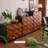 Black+Dark-brown Solid + Manufactured Wood Accent Cabinet