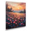  «Blue Blue Cornflowers Summer Sunset - Décoration murale bleuets-84931051-84931063