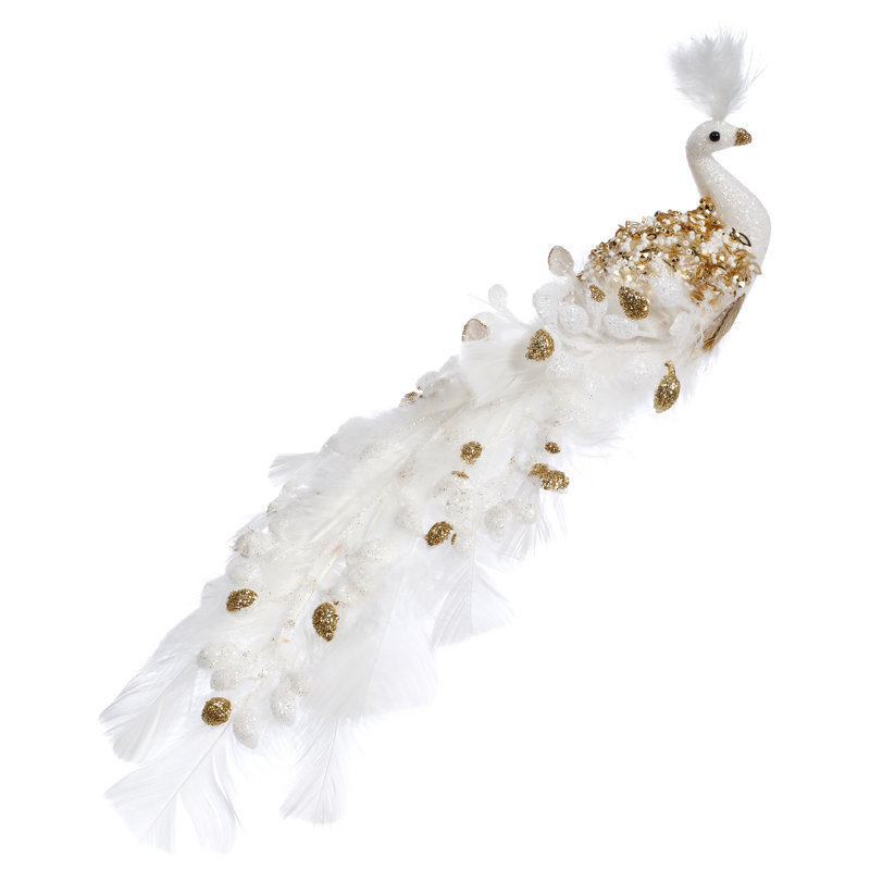 Elegant Peacock, 23 X 11 Inches