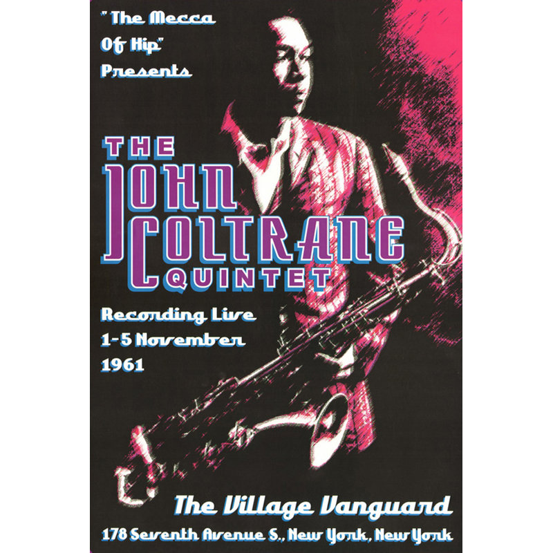 John Coltrane ,1961 IMA-U376, H 18 po x l 12 po