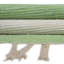 Tapis vert / blanc en coton noué à la main Calin-1253118675