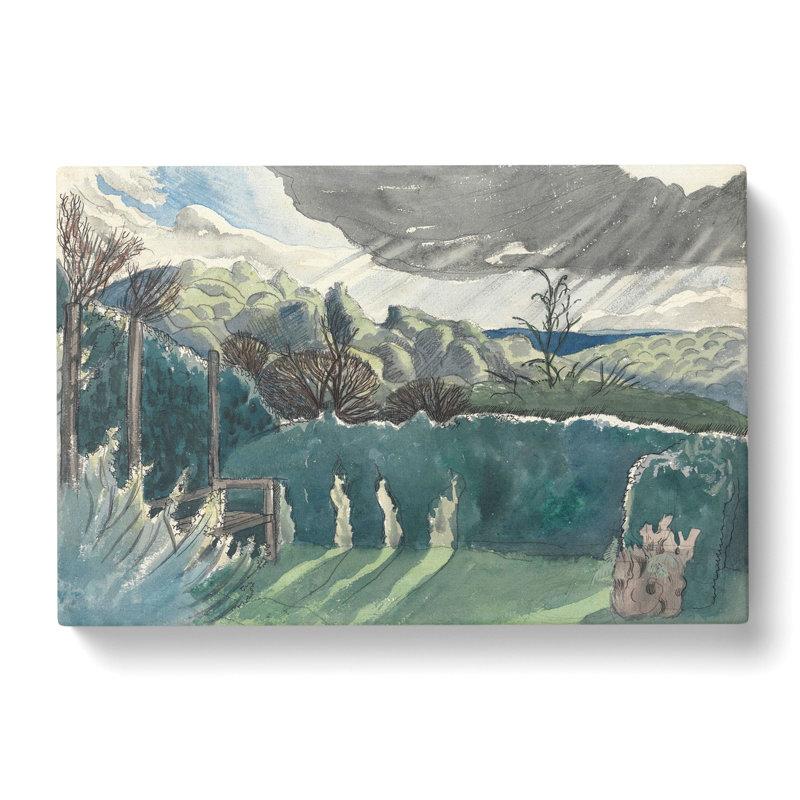 Landscape by Paul Nash - Wrapped Canvas, 35cm H x 50cm W x 3cm D