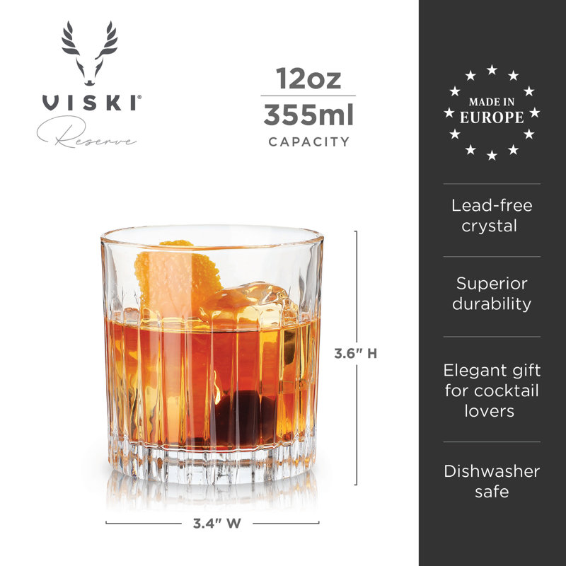 Reserve Milo Crystal Rocks Glasses