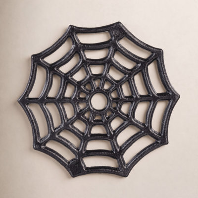Spider Web Metal Trivet