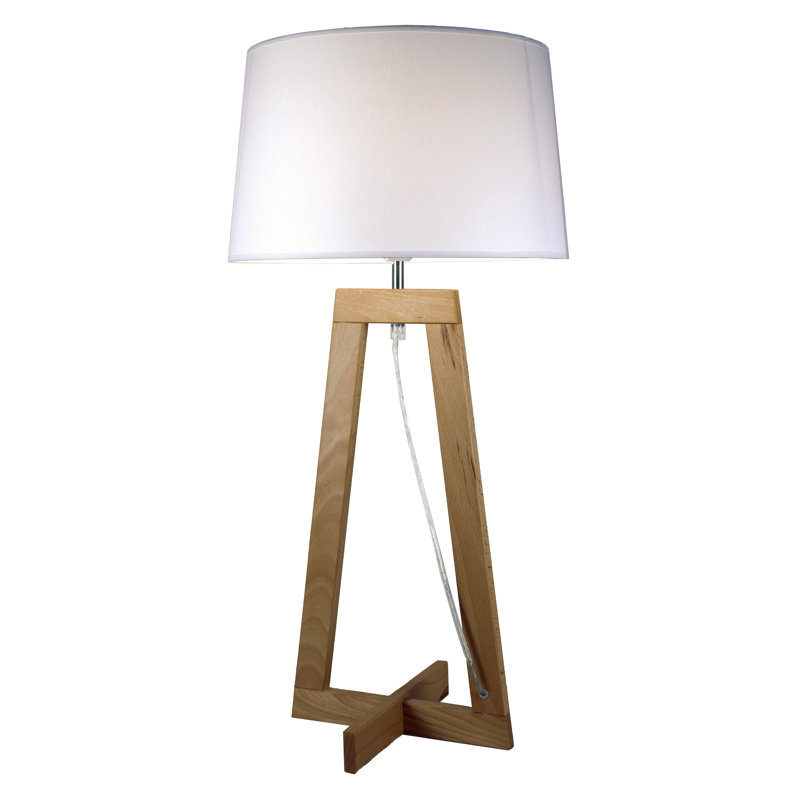 Sacha Solid Wood Table Lamp