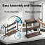 Mug Holder Stand Coffee Cup Rack Organiser Countertop Mug Tree with Hooks-721661100