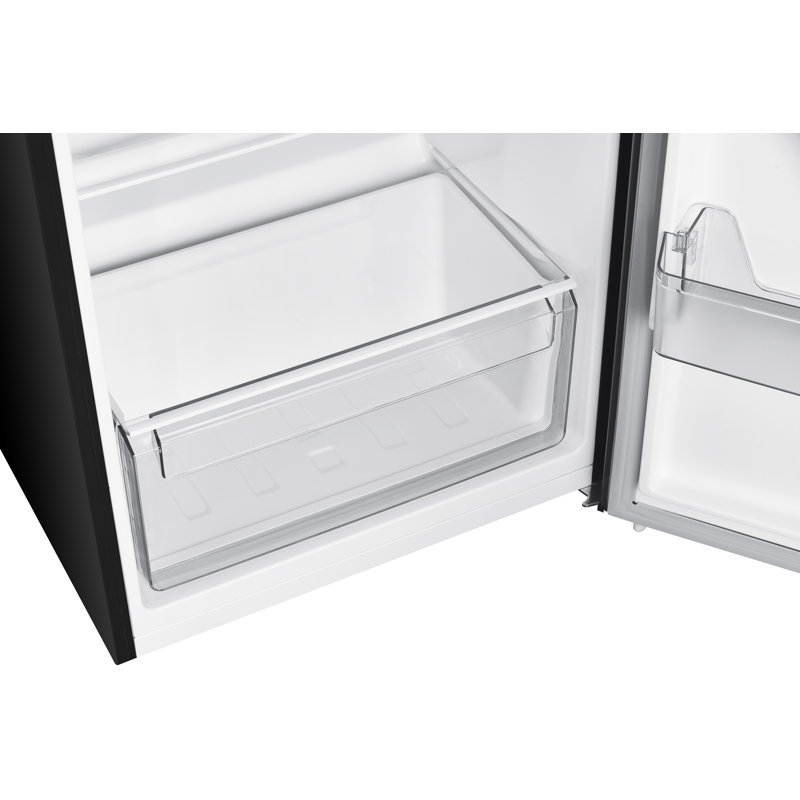 Compact Silver Energy Star Top Freezer Refrigerator