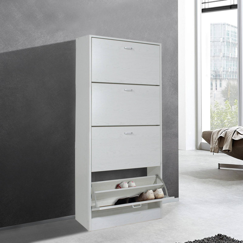 24 Pair Shoe Storage Cabinet