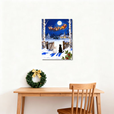 Art mural sur toile nuit