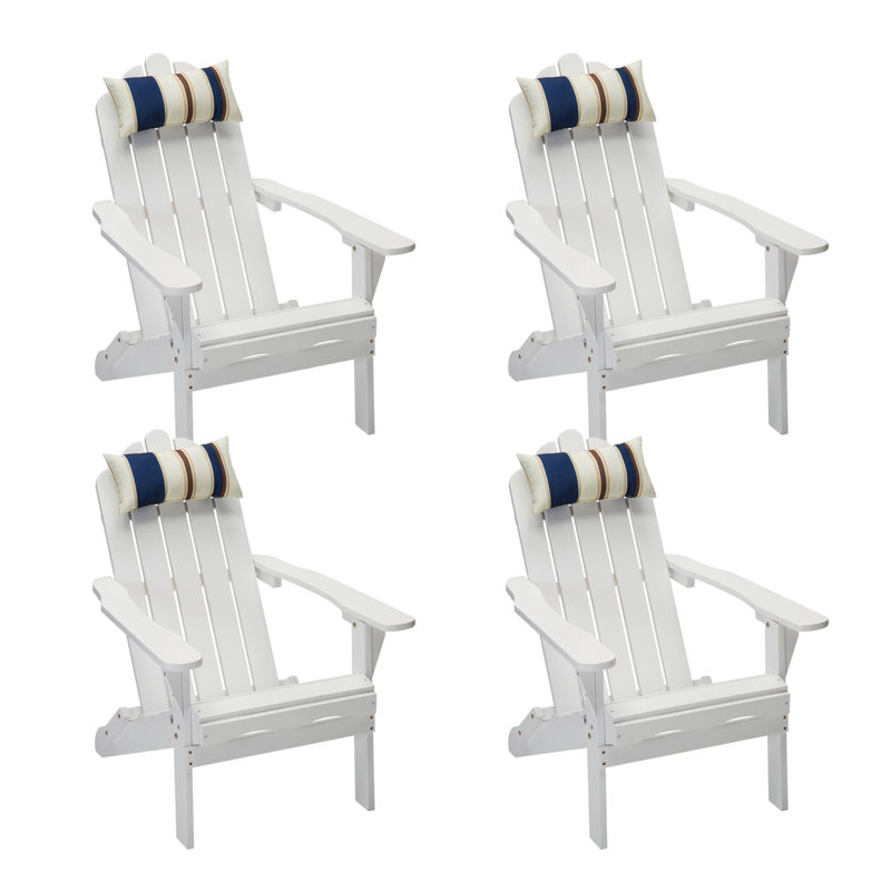 Lankin Cedar Foldable Outdoor Adirondack Chair