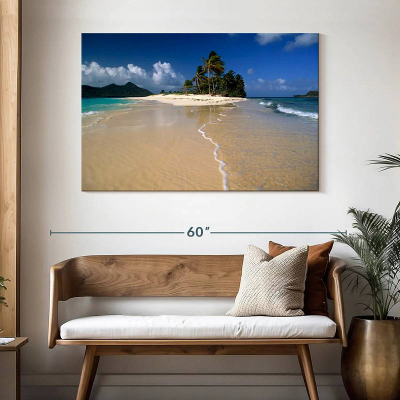 Gillard Small Beach Island, 32" H x 48" W
