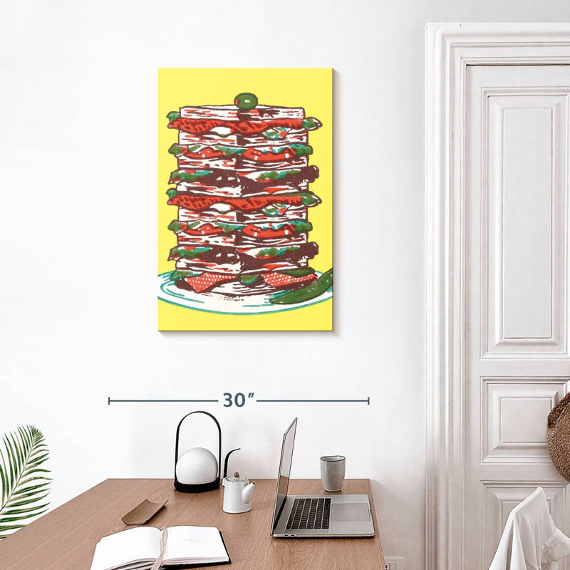 Yarlin Sandwich Tower, 30" H x 20" W