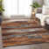 Premium Machine Washable Prisco Copper Rug