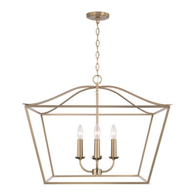 Luminaire suspendu 4 lumières Grady