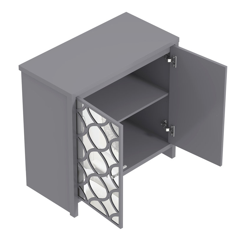 IrisVibe 2 Door Sideboard, Grey