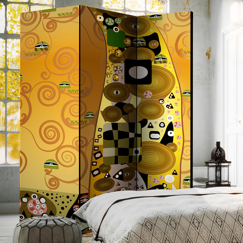 Artistic Geometry Room Divider, 3