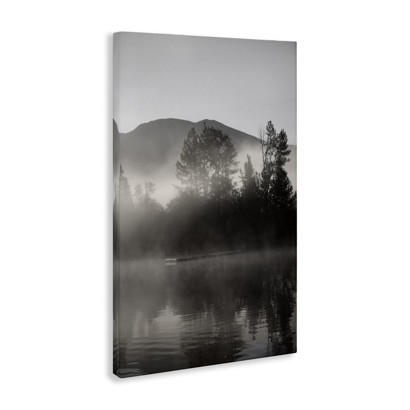  Toile apaisante sur le lac par Carol Robinson, H 36 po x l 24 po