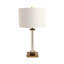 Sagebrook Home 28X15" Traditional Crystal Lamp, Clear
