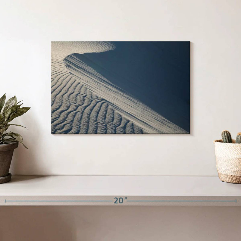 Ombre de dune de sable Alvord, H 8 po x l 12 po