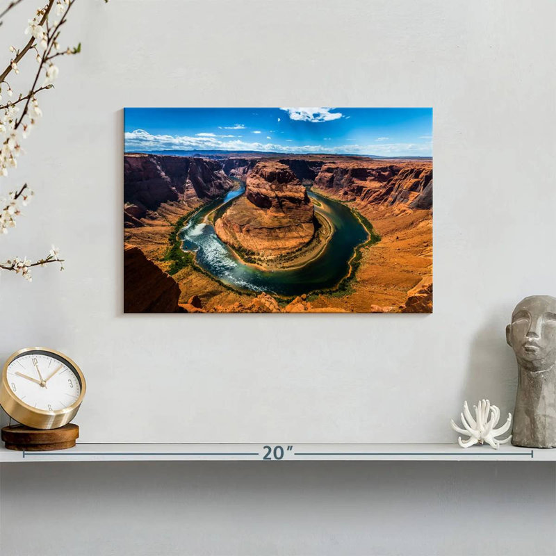 Alvord Horseshoe Canyon River, 8" H x 12" W