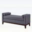 Élégant banc rembourré avec 2 coussins-965811933