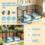 Metal Pet Crate with 1 Door