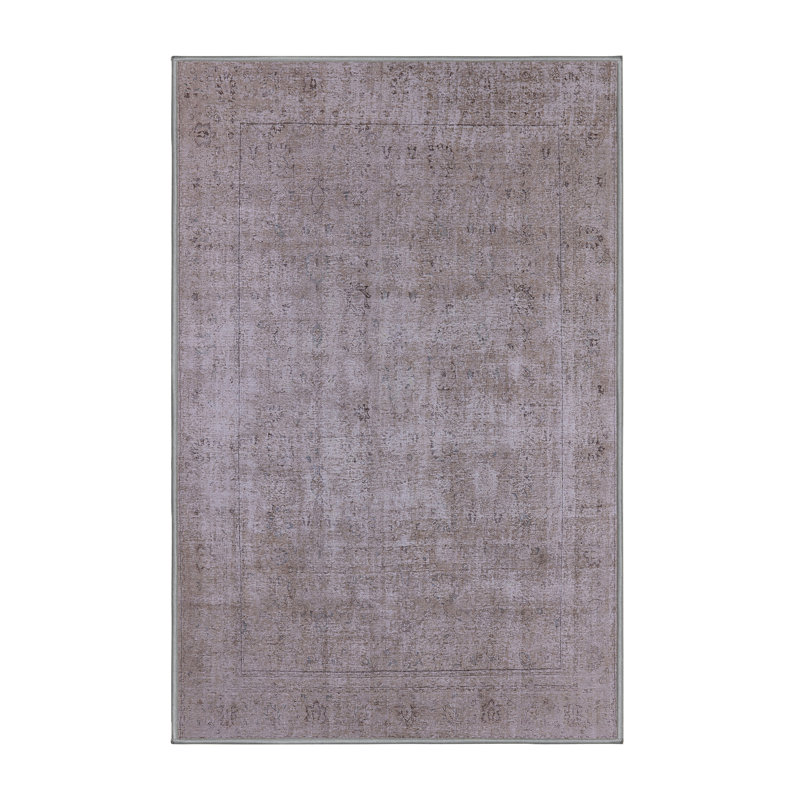 Tapis oriental gris Sherita, Rectangle 2 pi x 4 pi