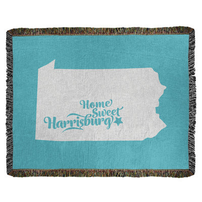 Jeté en coton tissé harrisburg pennsylvanie