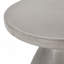 Table d'appoint d'extérieur en béton léger