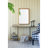 24"x36" Rectangle Wood Mirror, Farmhouse Wall Decor for Living Room Bedroom Entryway