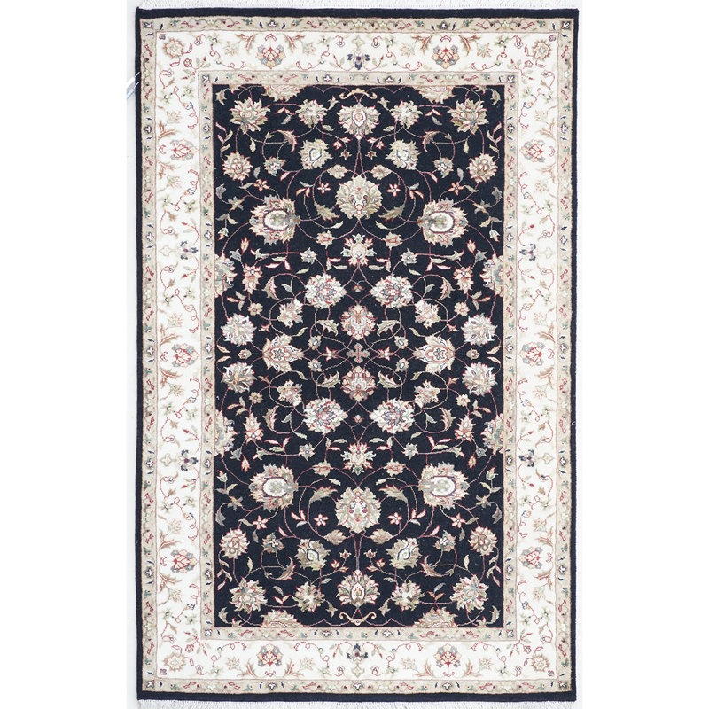 Floral Area Rug, Rectangle 6' x 9'
