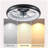 Ceiling Fan With Lights Dimmable LED