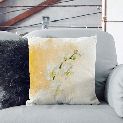 Floral Square Cushion