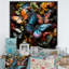 «Textured Layers Mixed Media Dance I», reproduction sur toile-1011485213-1011485220