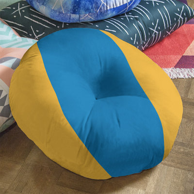 Striped Reversible Throw Pillow