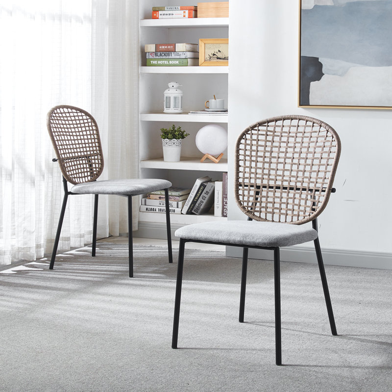 Chaise d'appoint Georgios en gris